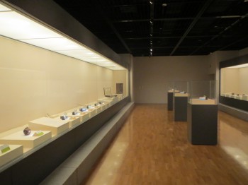 七宝製の道具たち展示風景